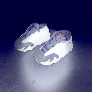 Retro Jordan 14 Black Toe. Size 6c, Toddler